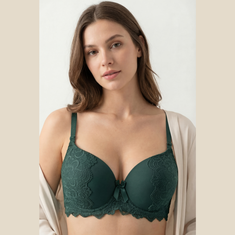 Pack of 4 Double Padded Bra & Panty Sets – Premium Support Fit