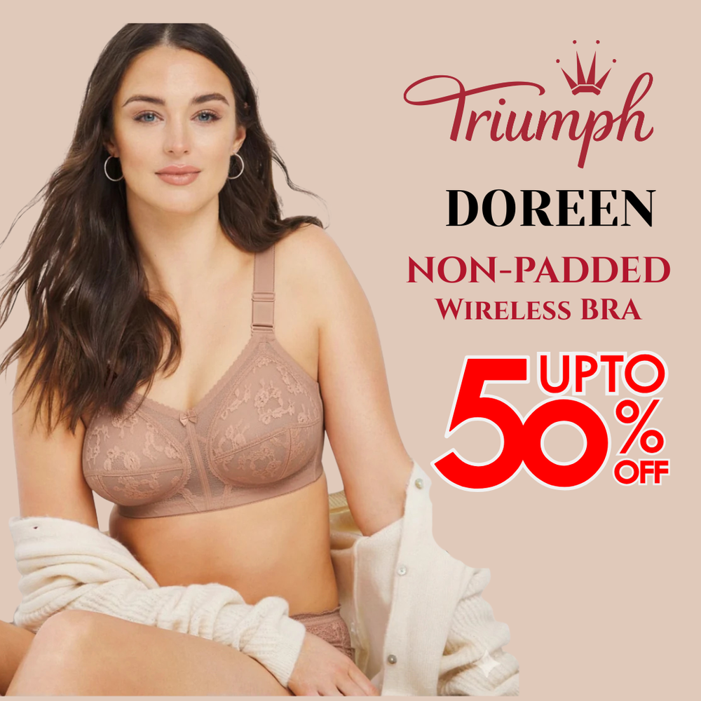 Upto 75% OFF | Pack of 4 Imported Triumph Doreen Bra