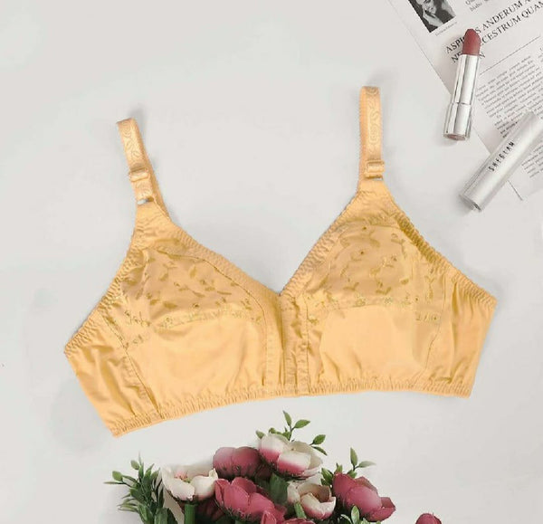 Pack of 2 Embriodery Stretch Cotton Bras