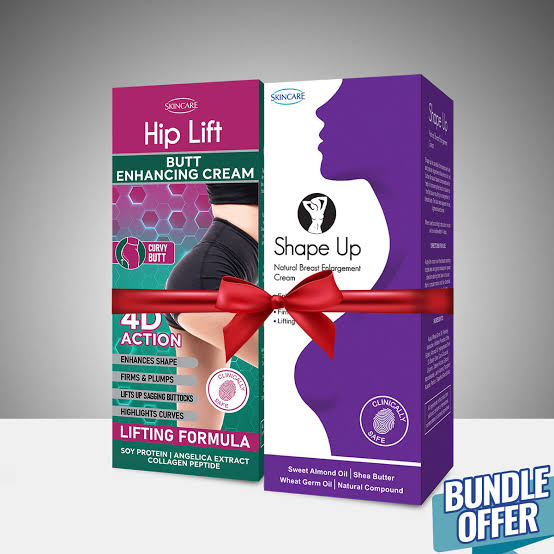 Best Combination Breast & Hips Enlargment And Tightning Creams