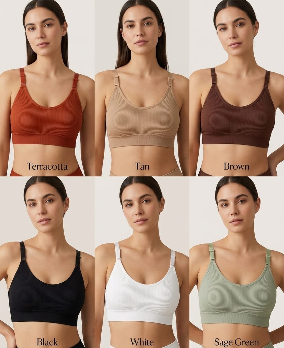 Upto 70% OFF | Pack OF 3 Adjustable Sports Seamless Bra
