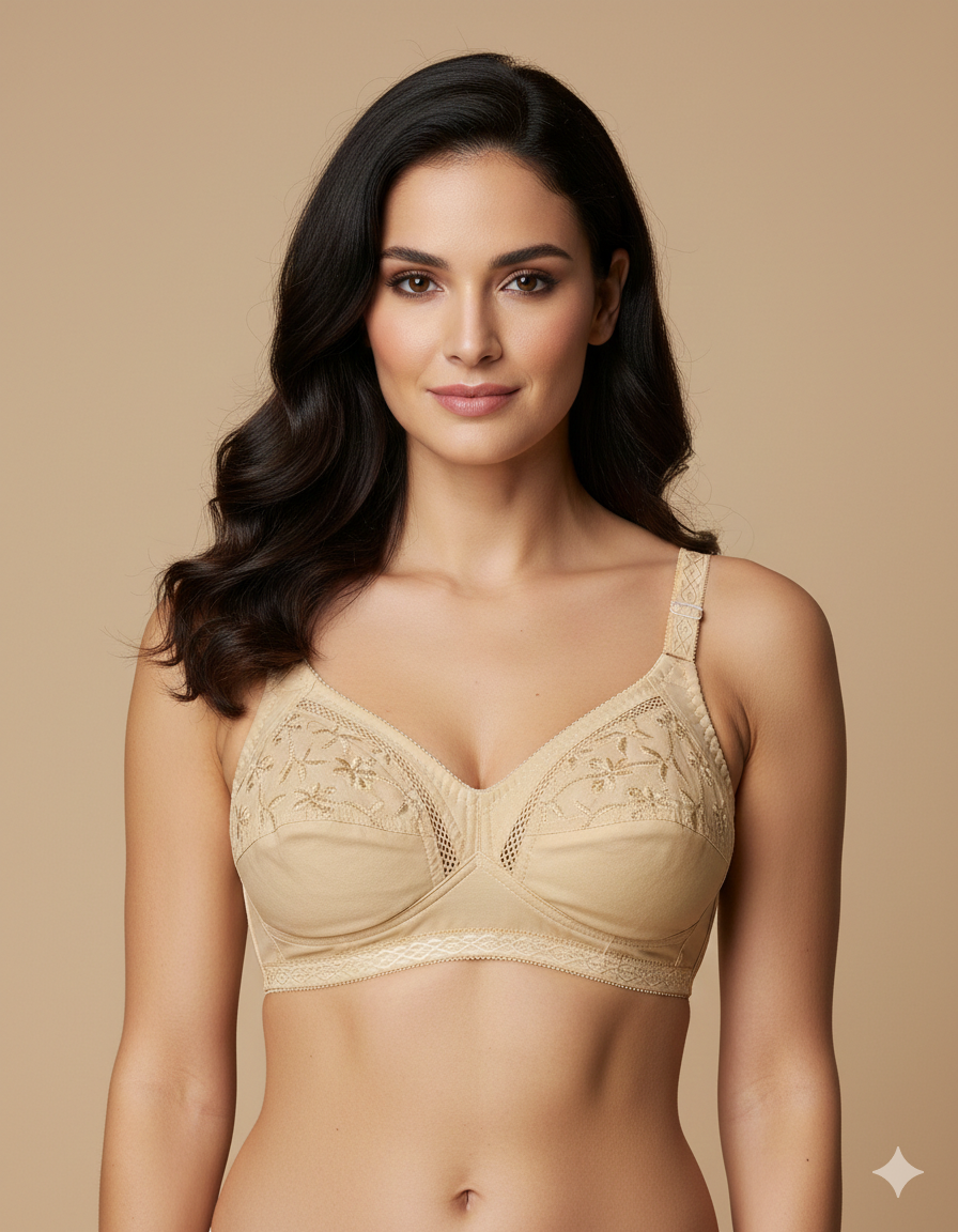 Chicken Cotton Comfort Bra | Soft Daily Wear Bra